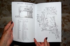 Illustrated Parts Manual to Service Singer Sewing Machines 401 401A 403 403A 404