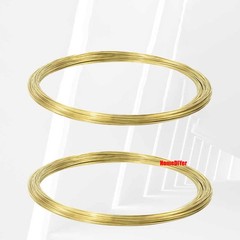 Brass Wires H62 Copper Wire Meatal Round Solid Bare DIY Craft Diameter 0.3mm-5mm