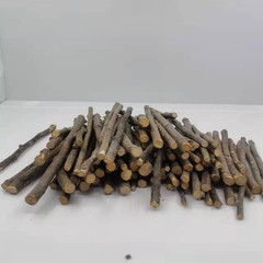 100Pcs 10Cm 0.1-0.2 Inch in Diameter Wood Log Sticks for DIY Crafts Photo Props