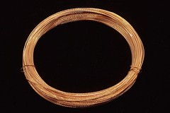 Rose Gold Filled 14K Wire, 22ga, 24ga, or 26ga, Round, Half Hard, 3 feet