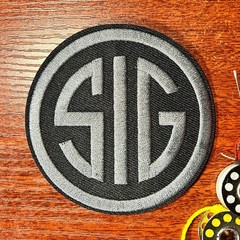 Sig Sauer Patch Gun Maker Firearms Tactical Military Embroidered Iron On 3″