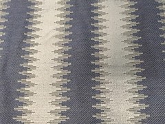 Cowtan Tout Velvet Stripe Upholstery Fabric Empire Stripe Indigo 7.35yd 11193-04