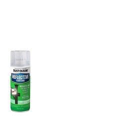 Rust-Oleum 214944 Specialty Semi-Transparent Clear Reflective Spray Paint 10 oz.