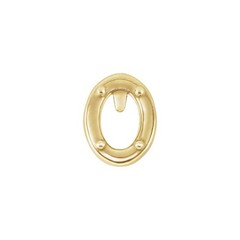 10K 14K 18K Gold, Silver 8×6 mm Oval 4-Prong Earring Setting