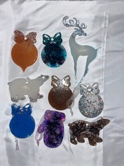 Epoxy resin toys