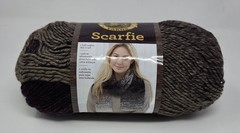 Lion Brand SCARFIE Yarn Color 222 Eggplant Taupe Acrylic/Wool Blend NEW