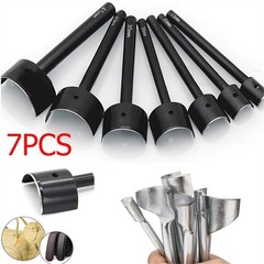 Quality Half Round Leather Punches, Strap End Punches Leather Tools Cutter Punch