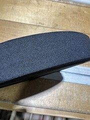 1.5in Wide Military Grade HD Elastic By-The-Yard – Black