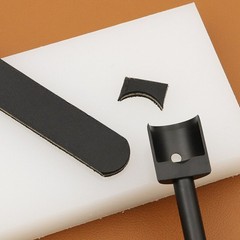 Quality Half Round Leather Punches, Strap End Punches Leather Tools Cutter Punch