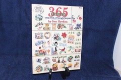 American School Of Needlework Cross Stitch Pattern Book- 365 Designs – Hawkins