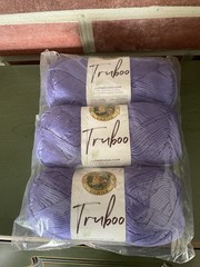 Lion Brand Truboo Bamboo Yarn 100% Rayon, 3 Skeins 3.5 oz. Each Brand New