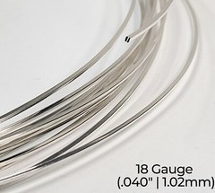 925 Sterling Silver Wire | Square | Dead Soft | 10-24 Gauge | 1-10 Ft | USA