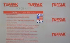 Snow-way Blade Replacement Skin Lexan Polycarbonate 1/8″ HT & MT Series