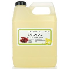 32 OZ PREMIUM CASTOR OIL ORGANIC 100 % PURE SKIN BODY HAIR NAILS CARE HEALTH
