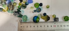 100g Handmade Glass Beads for Jewelry Making – 200 Mixed Styles Assortment