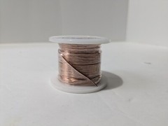 20 Ga (.8), Bare Solid Copper Wire 100 Ft, 33 Meters, Spool
