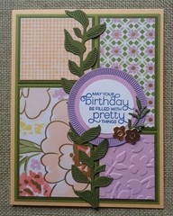 Stampin Up! Card Kit BIRTHDAY Filled with Pretty Things LOVELY & BEAUTIFUL dsp
