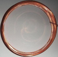 Copper Wire – Square – 20 gauge – Half Hard – 25 Foot Coil