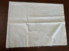 Vtg Herrschners Southern Belle Stamped for Embroidery Pillowcase Cotton Tubing