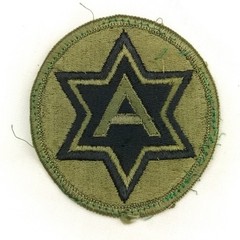 Vintage Military US Army 6th Division Patch