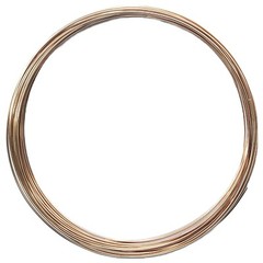 14/20 Rose Gold-Filled Wire | Half Round | Half Hard | 10-24 Gauge | 1-10 ft