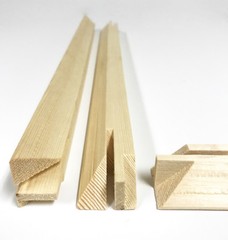 1.5″ Art Canvas Stretcher Bar Frame, Stretching Strips 40 46 48 54 60 72 84 96
