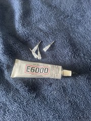 E6000 Clear Jewelry & Craft Glue w/ Nozzle – 1oz or 3.7oz Industrial Adhesive