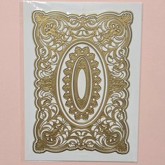 Anna Griffin 3D BAROQUE CONCENTRIC DIES – AG-1854B – NEW w/ Idea Sheet