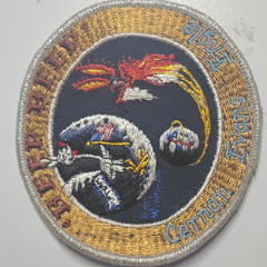 Bluebird Cannon Evans Frazier “FREE THA BIRD” Space Sew-On Patch