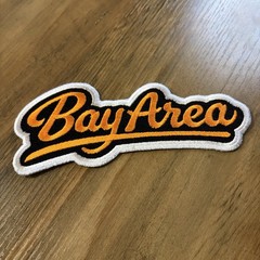 BAY AREA – San Francisco Baseball Team Graffiti Art Souvenir Gift Patch (6 inch)