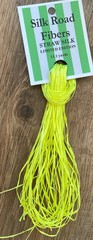 Silk Road Fibers Straw Silk Yellow LTD Edition RARE