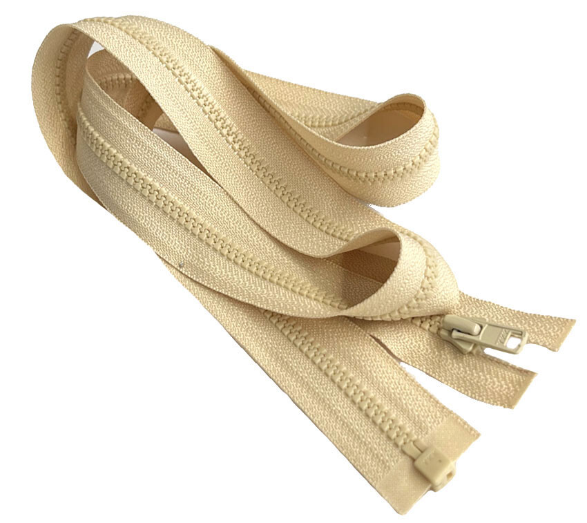 YKK #3 28″ Molded Plastic Light Weight Jacket Zipper Separating Made in USA