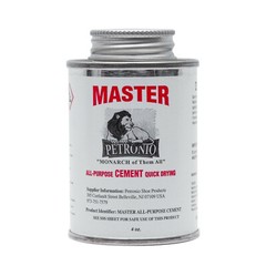 Masters All-Purpose Cement 4oz Brush in Can – Shoe Repair Cement