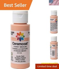 Professional Quality Non-Toxic Acrylic Paint – 2 oz, Medium Flesh Matte