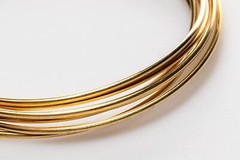 Jeweler’s Brass Wire, Red Brass (Round) Half Hard CDA #230 Alloy Jewelry Grade