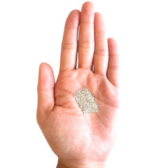Silver Chip Solder 3 grams (~2000 pcs) 0.5 x 1.0 x 0.25mm Ultra Tiny Made in USA