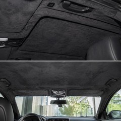 Automotive Suede Headliner Fabric with Adhesive Backing & Roller Car Replacement