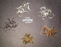 10pcs French Earring Wires Fish Hooks OR Lever Back leverback 6 Colors