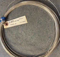 925 Sterling Silver Wire | Round | Dead Soft | 18 Guage | 10 Feet