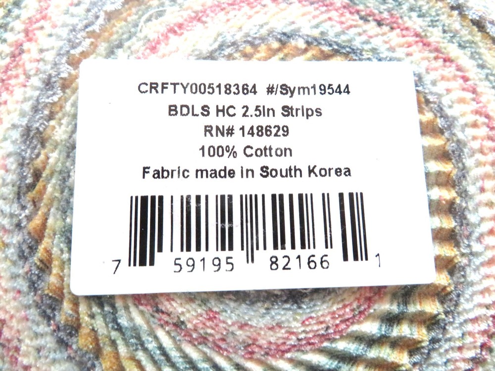Jelly Roll 2.5 Inch Strips Boundless Fabric 100% Cotton