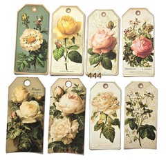 Handmade Junk Journal Tags Ephemera Scrapbook Embellishments