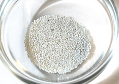 Rare Antique Micro Seed Beads-18/0 Marble White Greasy Opaque-4 gram Bags-1.1 mm