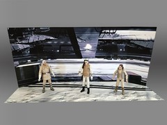 Original Trilogy Scenic Backdrop Display 6 Pack Star Wars Hasbro Kenner 3.75