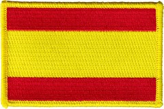 Patch – Spanish Flag Spain Original Franco Country Rojigualda Sew Iron On #9978