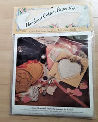 Hill Design Handcast Cotton Paper Kit For Brown Bag Cookie Art Ceramic Molds NIP